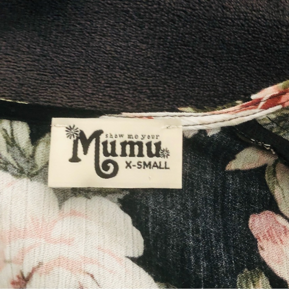 Show Me Your Mumu Donnie Dress Roses Cloud Floral Boho Mini Dress XS - Picture 11 of 16